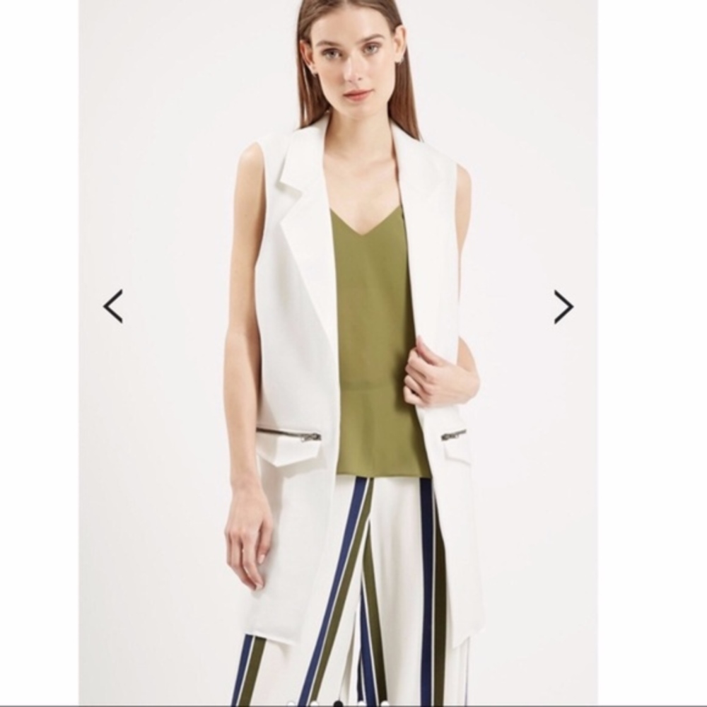 Topshop Cream Vest